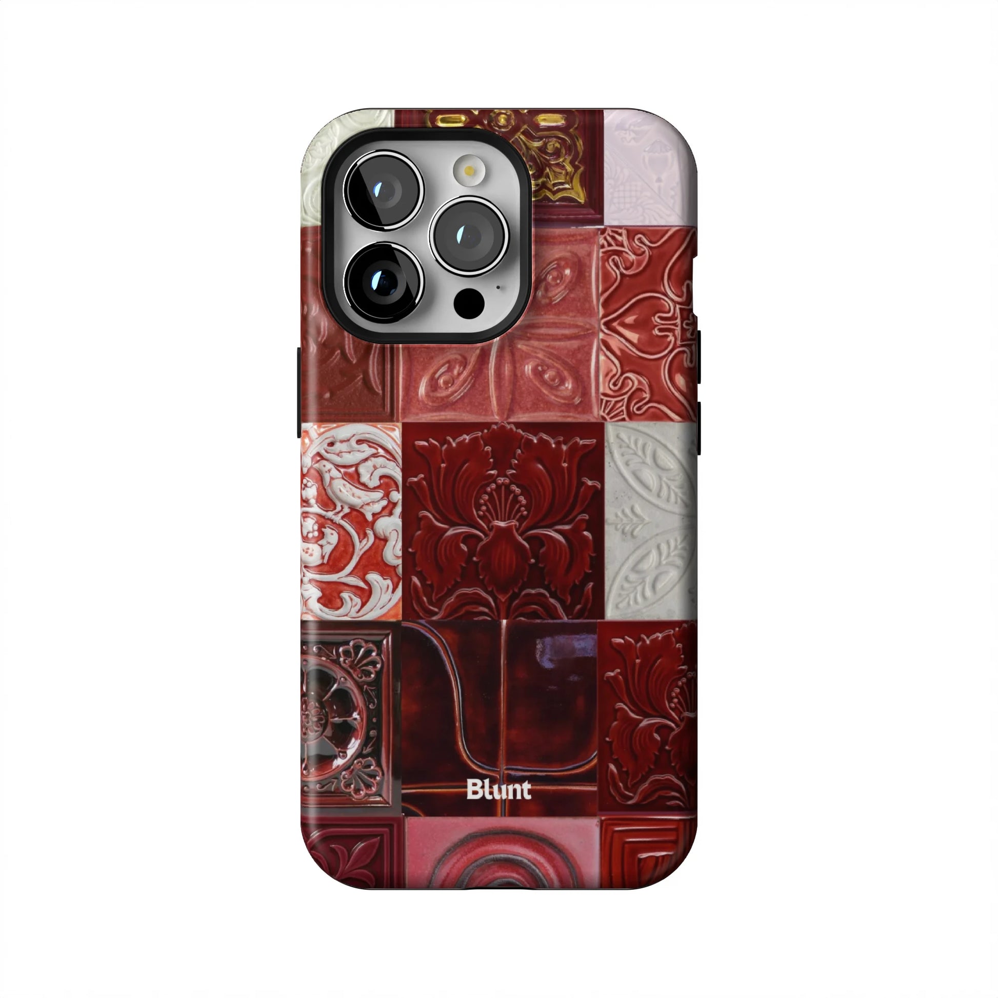 Checkered-Rouge-iphone-case-iPhone 13 Pro-1