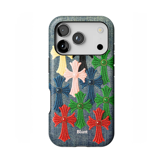 Cross Stitch iPhone Case