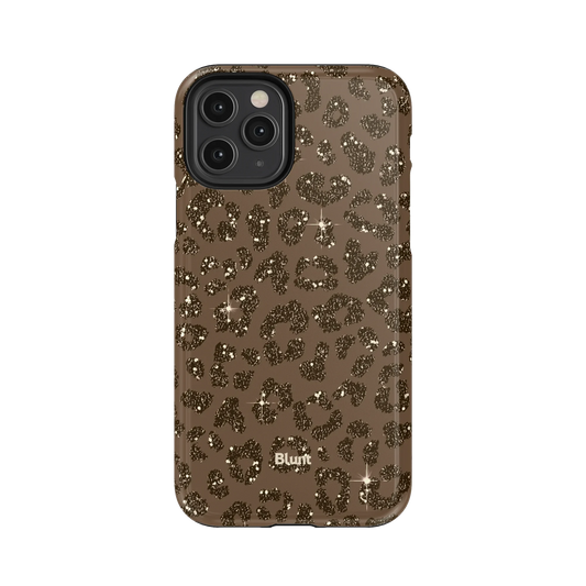 Brown Cheetah Print iPhone Case