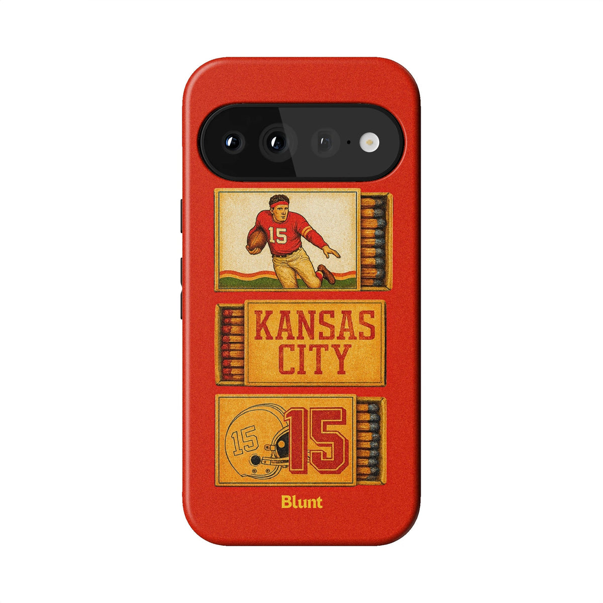 KC Football Pixel Case - Blunt Cases