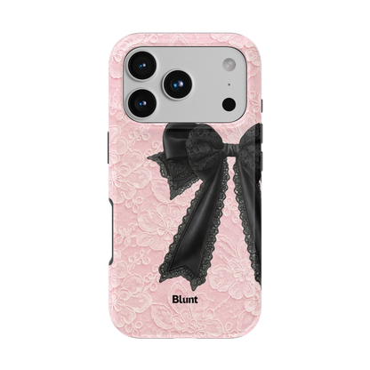 Blushed Bow iPhone Case