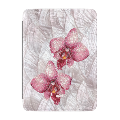 Pink-Mosaic-Orchids-kindle-case-Kindle Paperwhite/Colorsoft 7-1