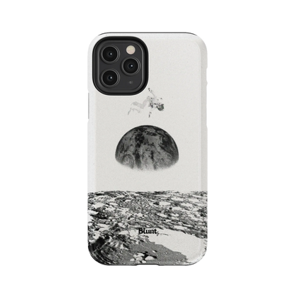 Static Moon iPhone Case