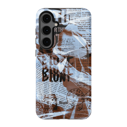 Blue Love Letter Samsung Case