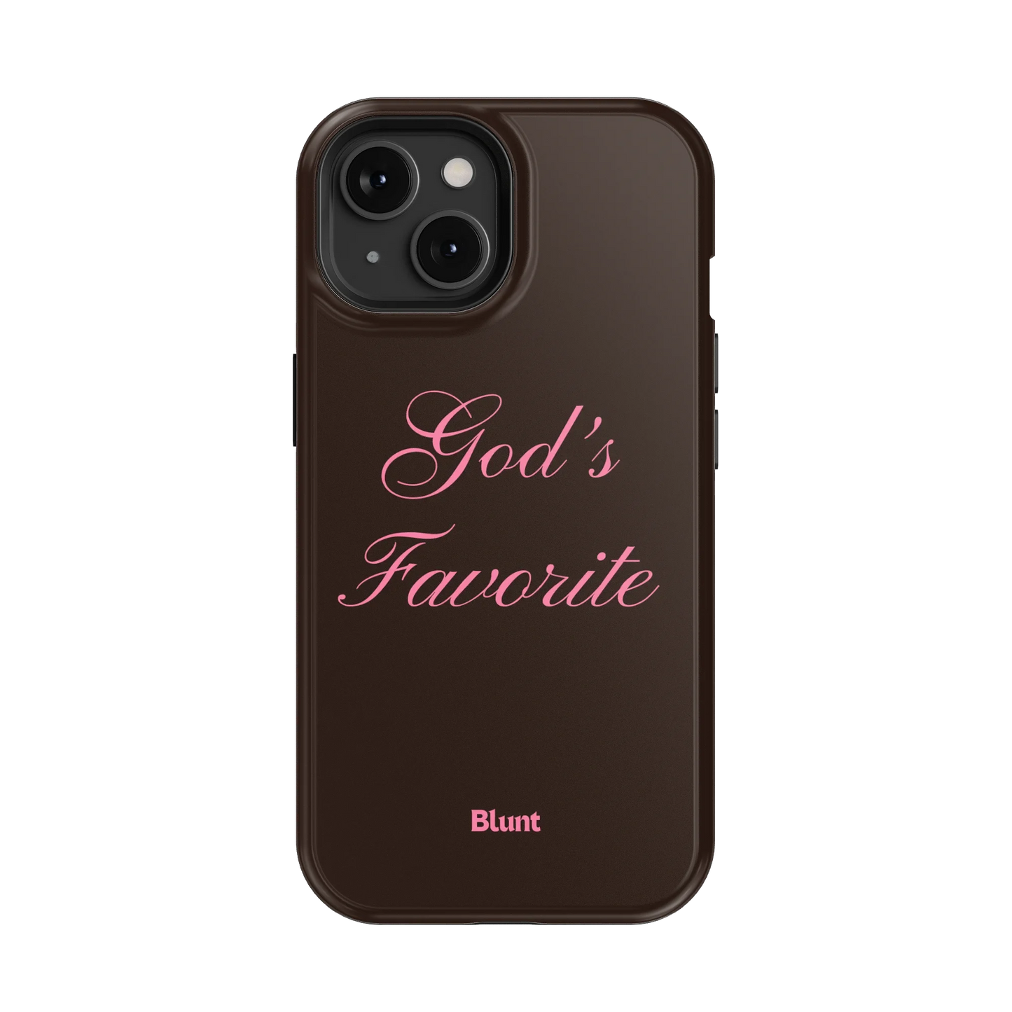 Gods Favorite Brown iPhone Case