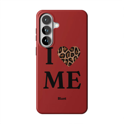 Red I Love Me Samsung Case