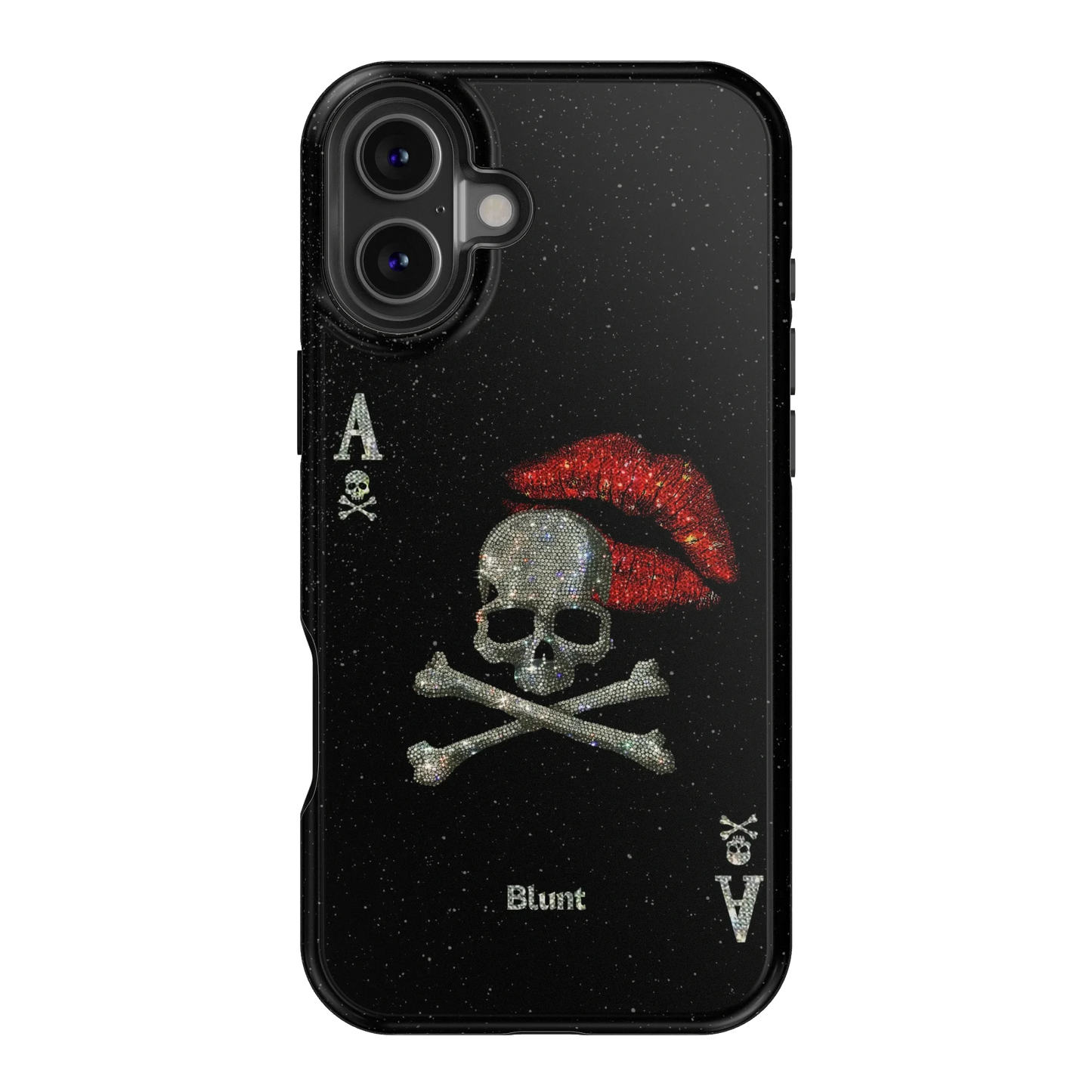Skull Kiss iPhone Case
