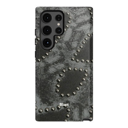 Studded Noir Samsung Case