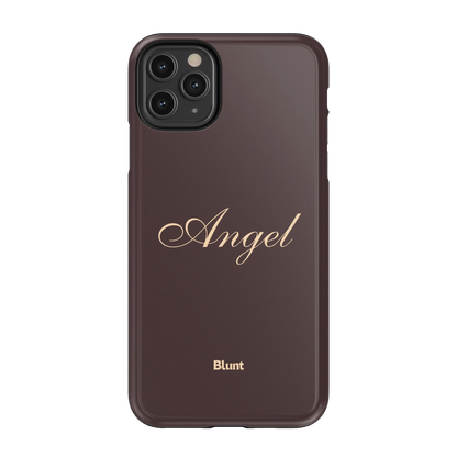 Brown Angel iPhone Case