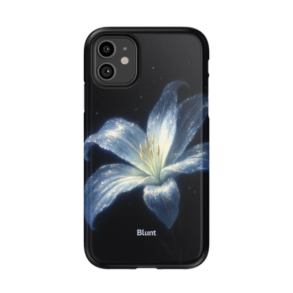 Blue Lilly iPhone Case
