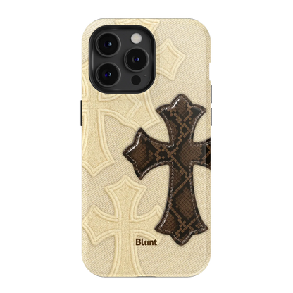 Brownscale Saint iPhone Case