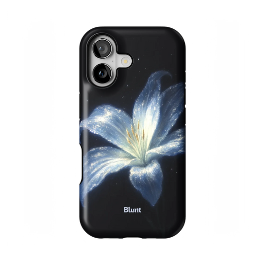 Blue Lilly iPhone Case