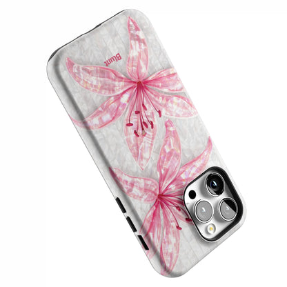 Pink-Floral-Luster-iphone-case-iPhone 14 Pro Max-4