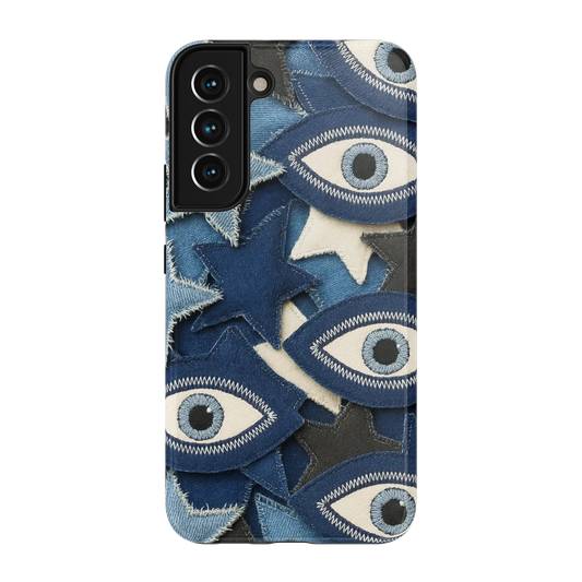 Evil Eye Denim Samsung Case