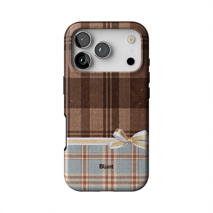 Mocha-Plaid-iphone-case-iPhone 17 Pro-1