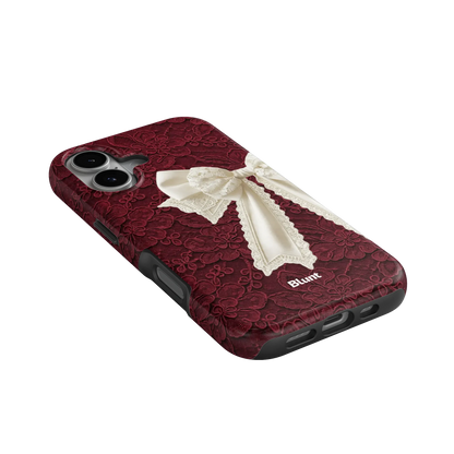 Velvet Bow iPhone Case