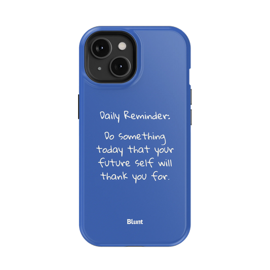 Daily Reminder iPhone Case