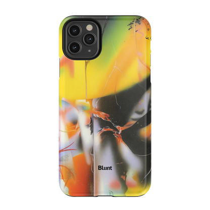 Golden Blur iPhone Case