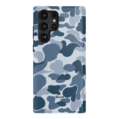 Bluish Camo Samsung Case