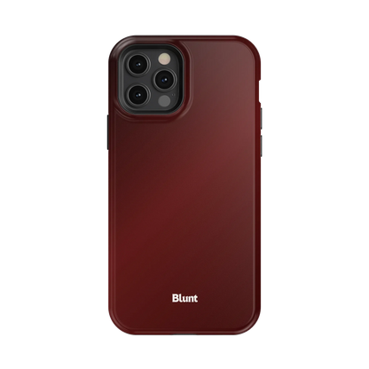 Oxblood iPhone Case