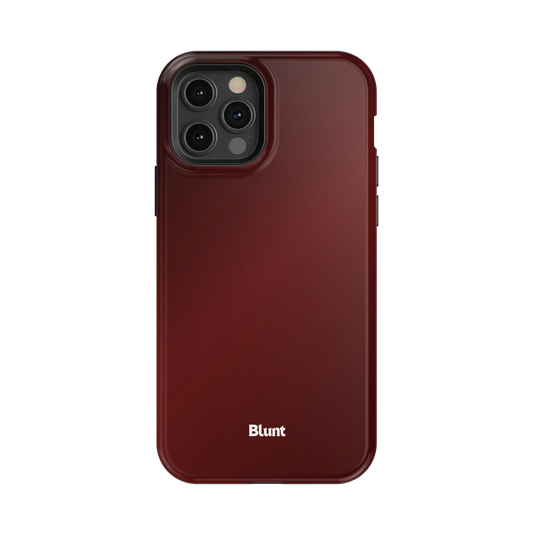 Oxblood iPhone Case