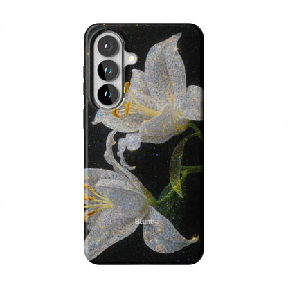 Eclipse Orchid in White Samsung Case