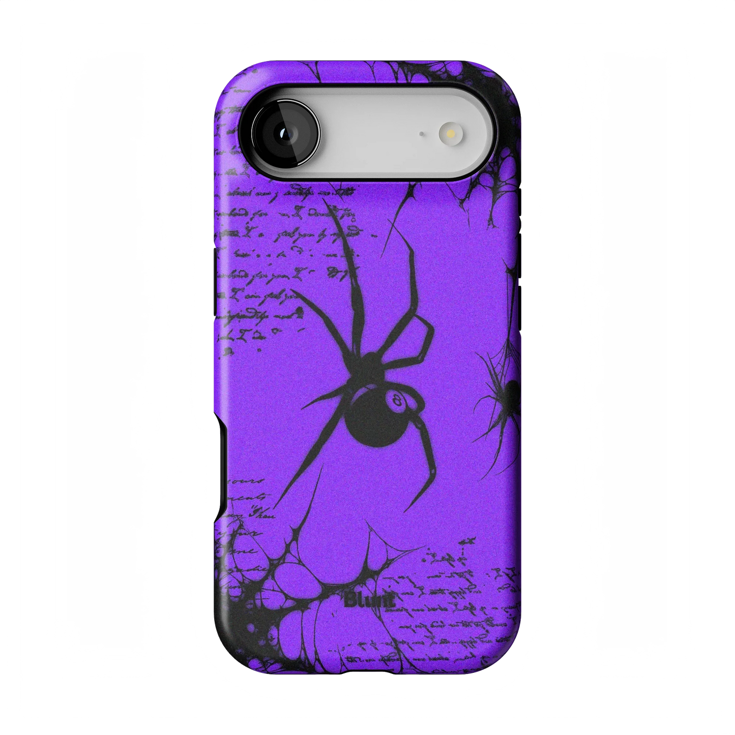 Violet Script iPhone Case