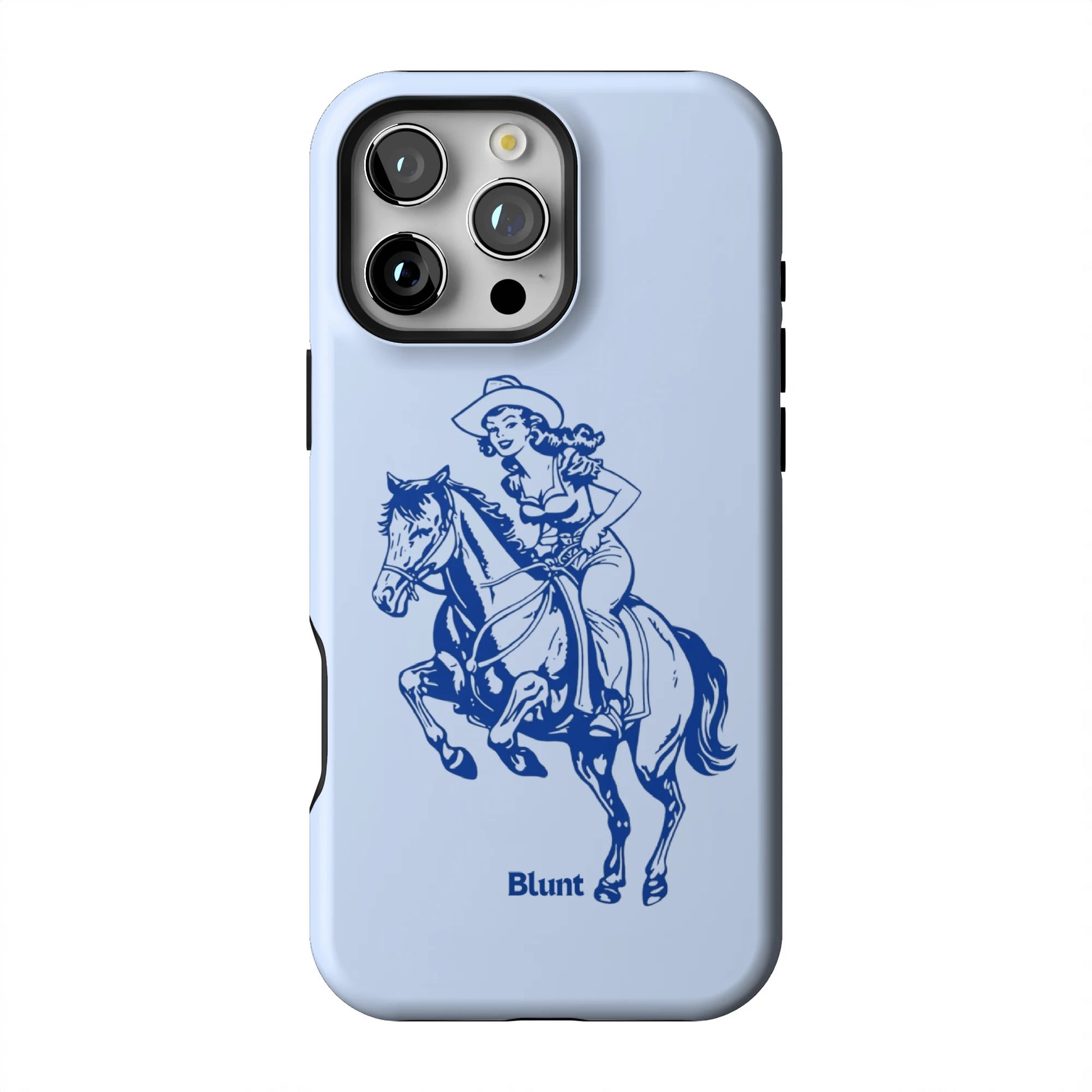 Blue-Lasso-Lady-iphone-case-iPhone 16 Pro Max-1