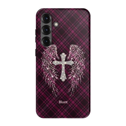Halo Plaid Samsung Case