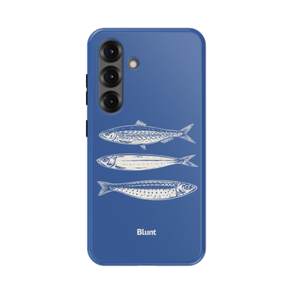 Blue Fins Samsung Case