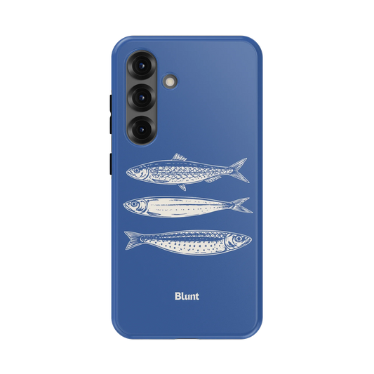 Blue Fins Samsung Case