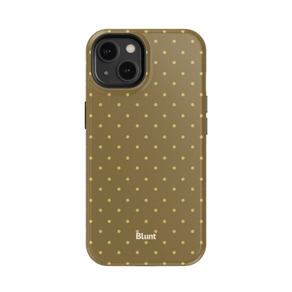 Olive Dot iPhone Case