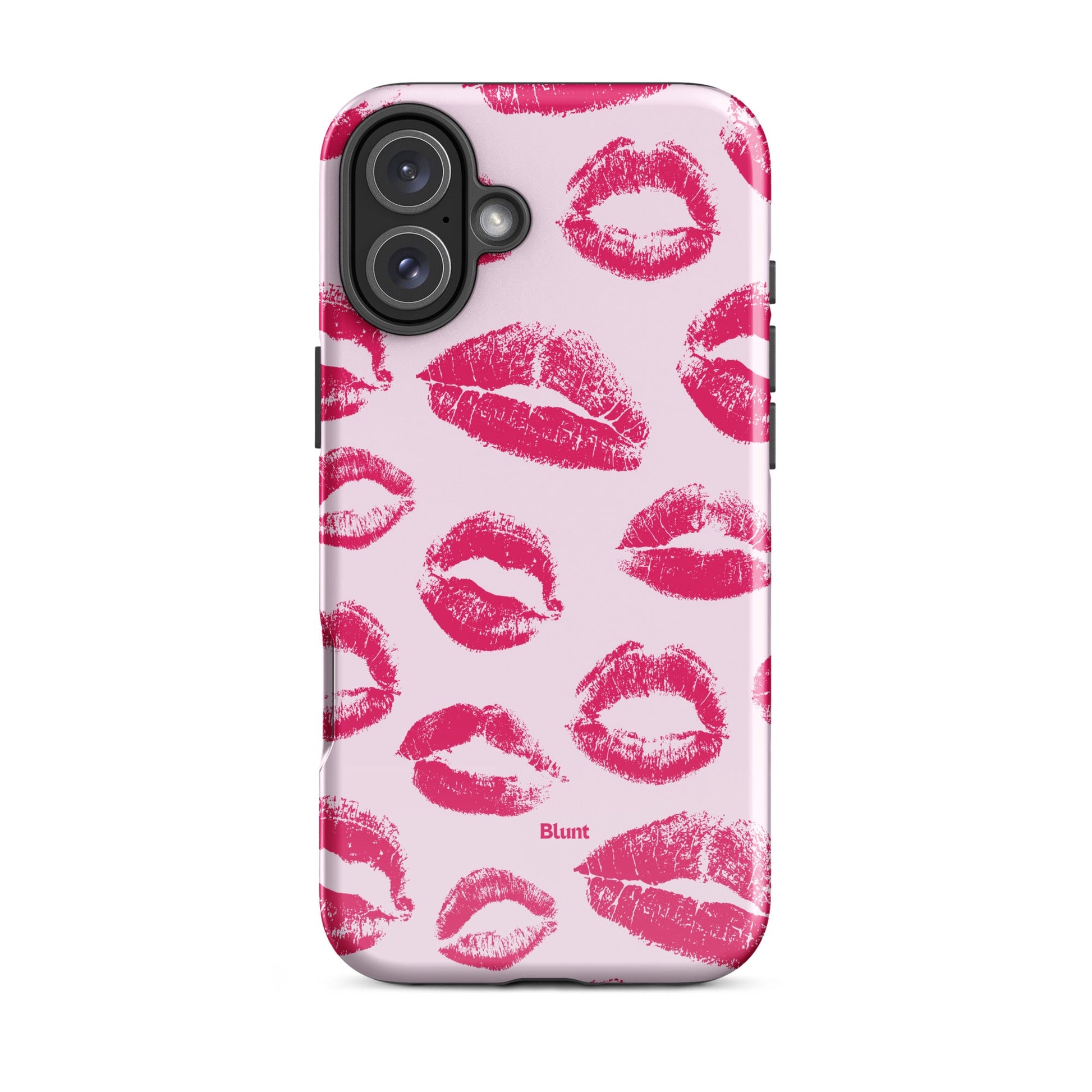 Kiss Me in Pink iPhone Case - Blunt Cases