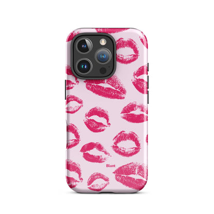 Kiss Me in Pink iPhone Case - Blunt Cases