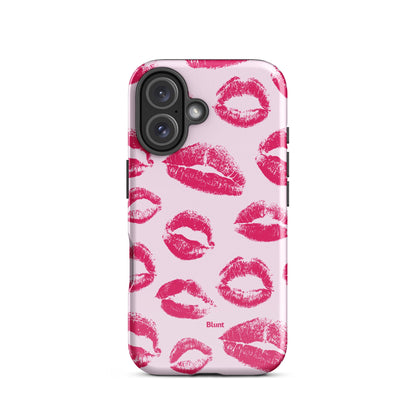 Kiss Me in Pink iPhone Case - Blunt Cases