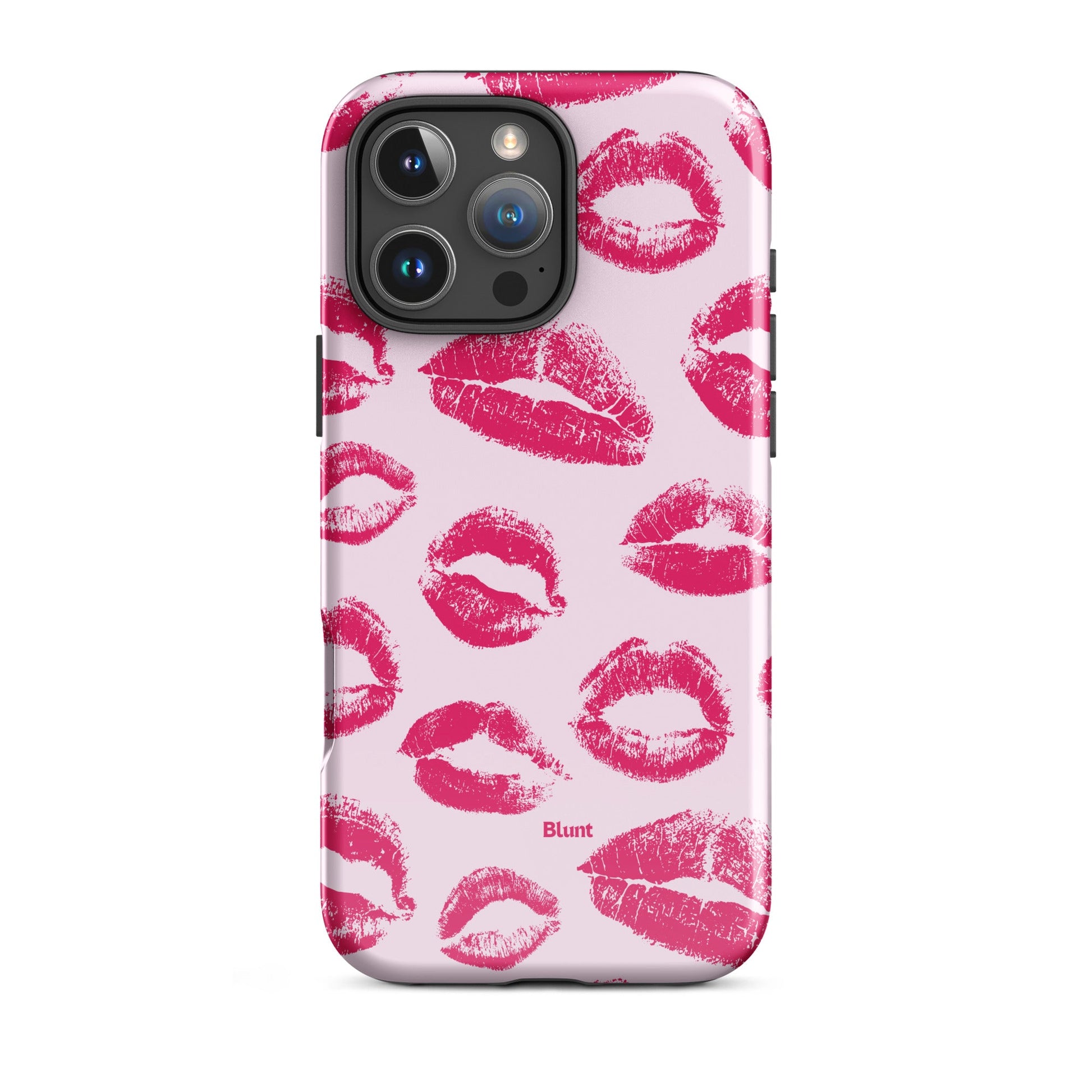 Kiss Me in Pink iPhone Case - Blunt Cases