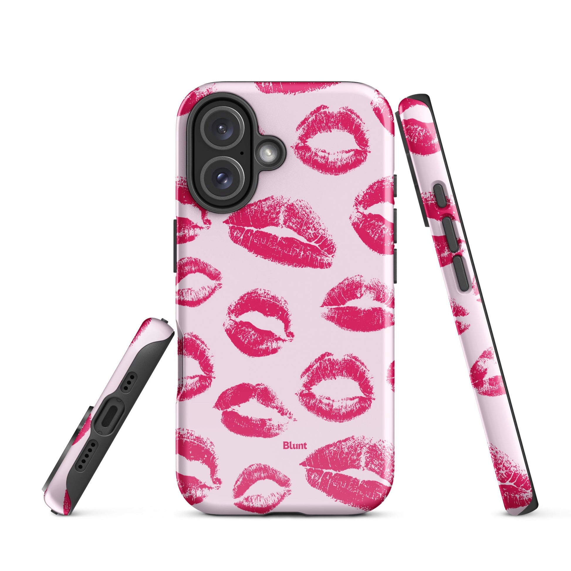 Kiss Me in Pink iPhone Case - Blunt Cases