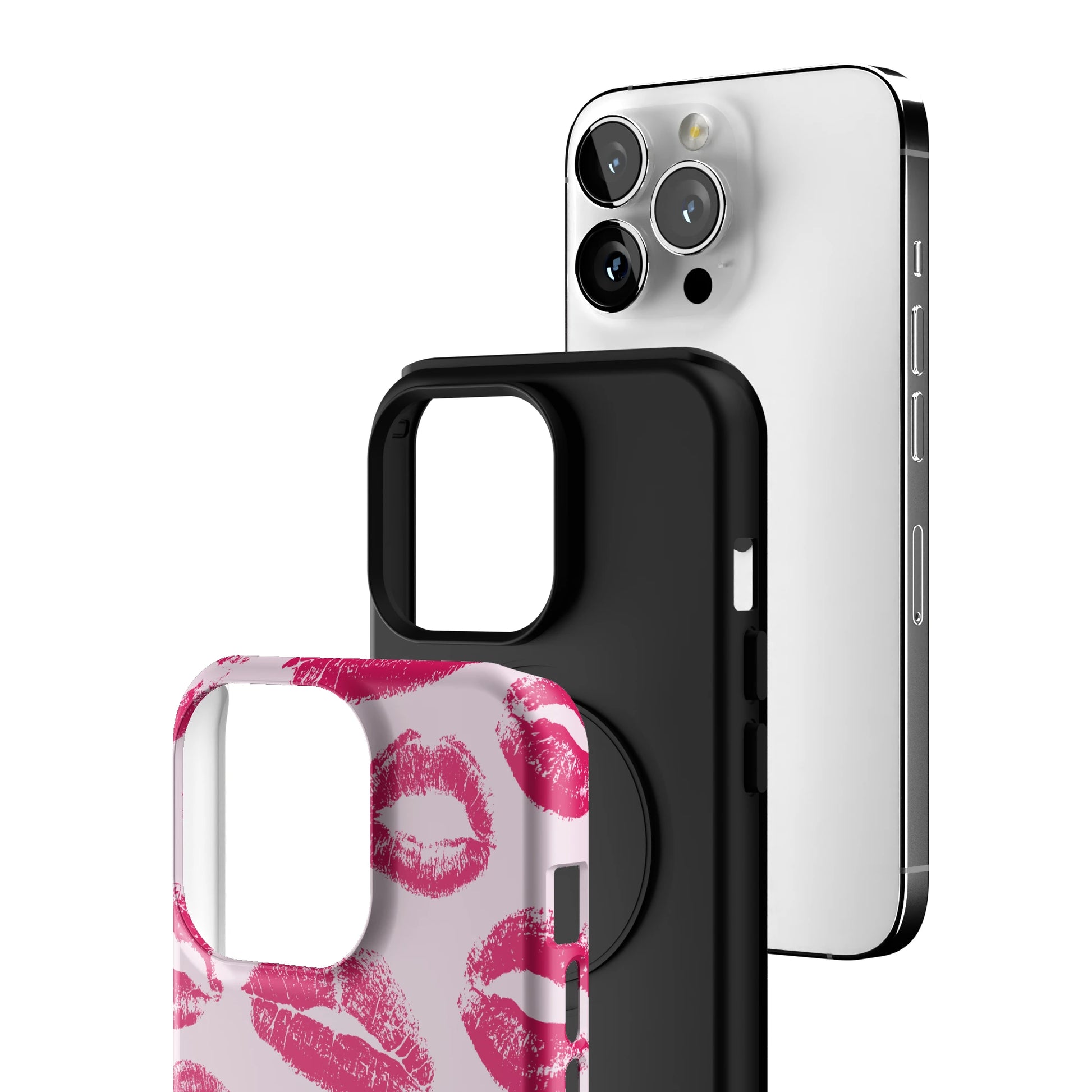 Kiss Me in Pink iPhone Case gallery - Iphone_13_Pro_3