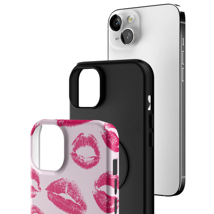 Kiss Me in Pink iPhone Case gallery - Iphone_14_Mini_Air_Plus_3