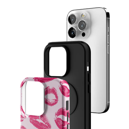 Kiss Me in Pink iPhone Case gallery - Iphone_14_Pro_3