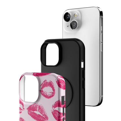 Kiss Me in Pink iPhone Case gallery - Iphone_15_Iphone_3