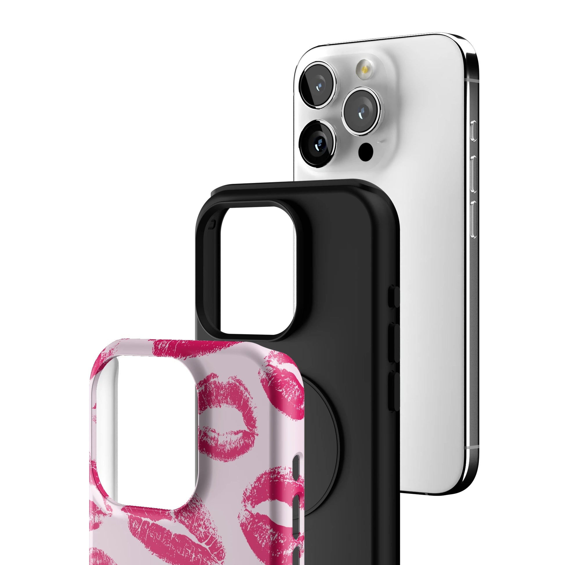 Kiss Me in Pink iPhone Case gallery - Iphone_15_Pro_3