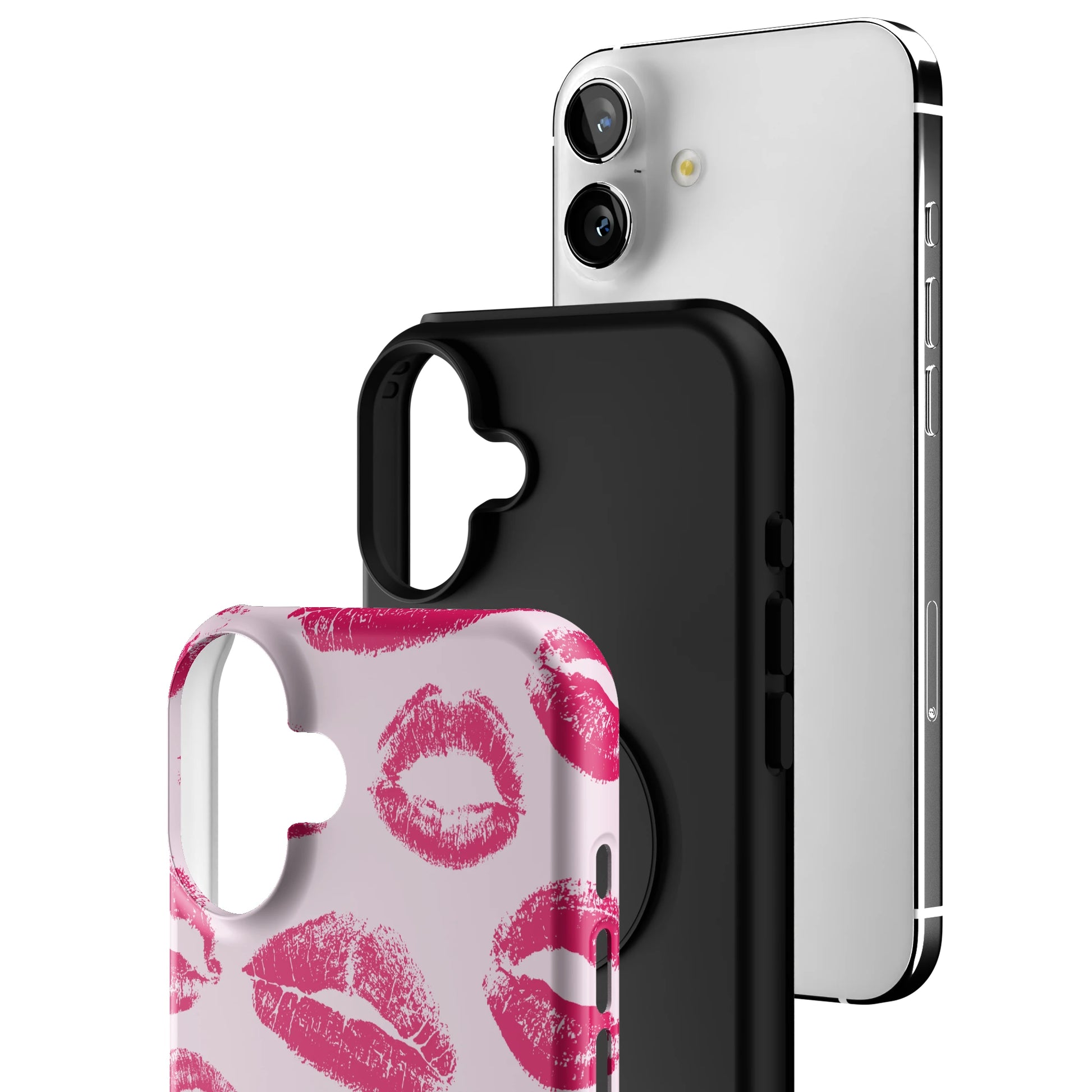 Kiss Me in Pink iPhone Case gallery - Iphone_16_Mini_Air_Plus_3