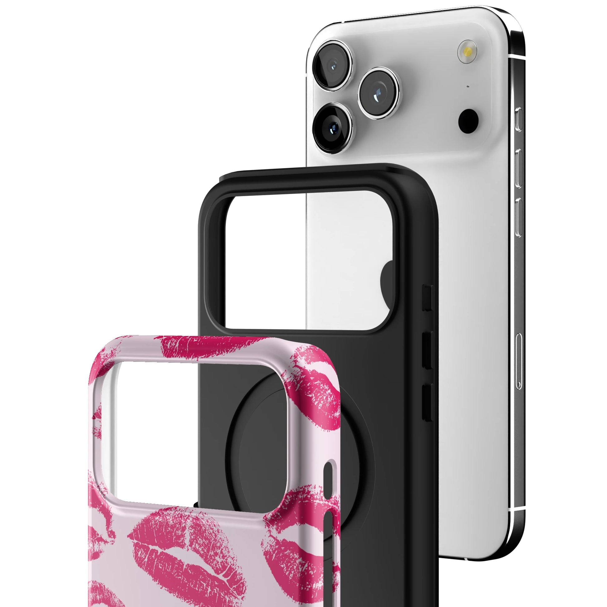 Kiss Me in Pink iPhone Case gallery - Iphone_17_Pro_Max_3