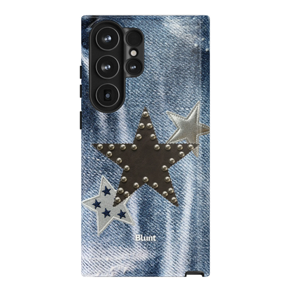 Denim Starstud Samsung Case