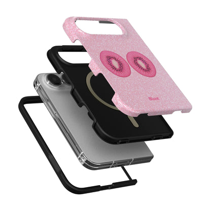 kiwi-sisters-iphone-case iPhone 18 Duo case, view 6
