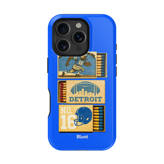 Detroit Football iPhone Case