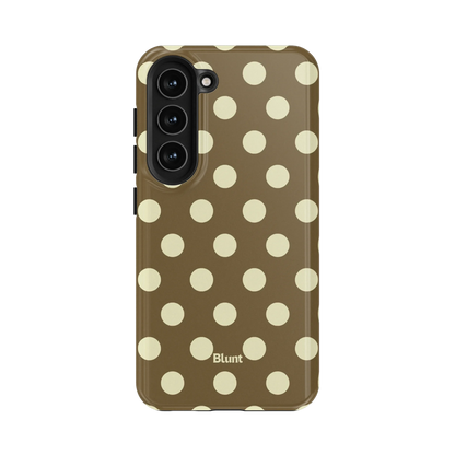 Toffee Cream Dot Samsung Case