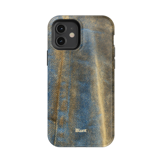 Worn Denim iPhone Case