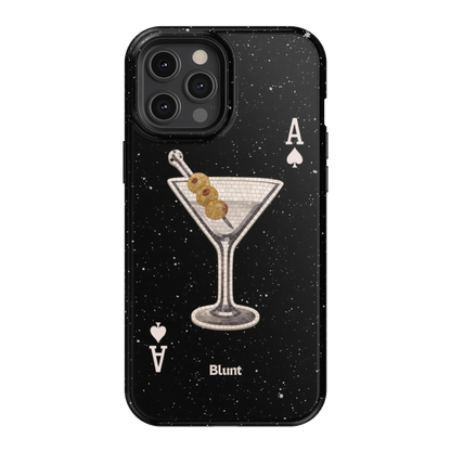 Black Dirty Martini iPhone Case